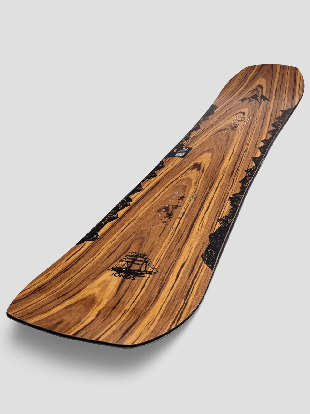 Jones Snowboards Flagship 2024 Snowboard wood veneer