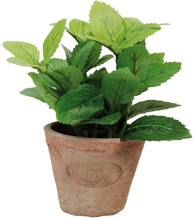 Esschert Design kunstplant Munt in pot D 8,8 H 16,5 cm