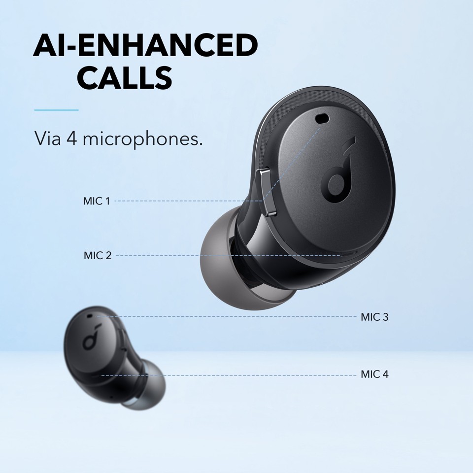 Anker - Høretelefoner - Soundcore Dot 3i - Sort v2
