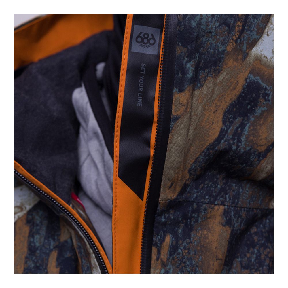686 GORE-TEX HYDRA DOWN THERMAGRAPH - Veste ski Homme cypress green bark camo