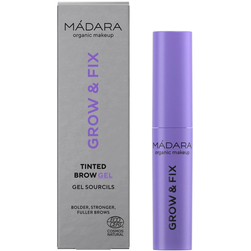 MÁDARA GROW & FIX Tinted Brow Gel 4,25 ml - 3 Frosty Taupe