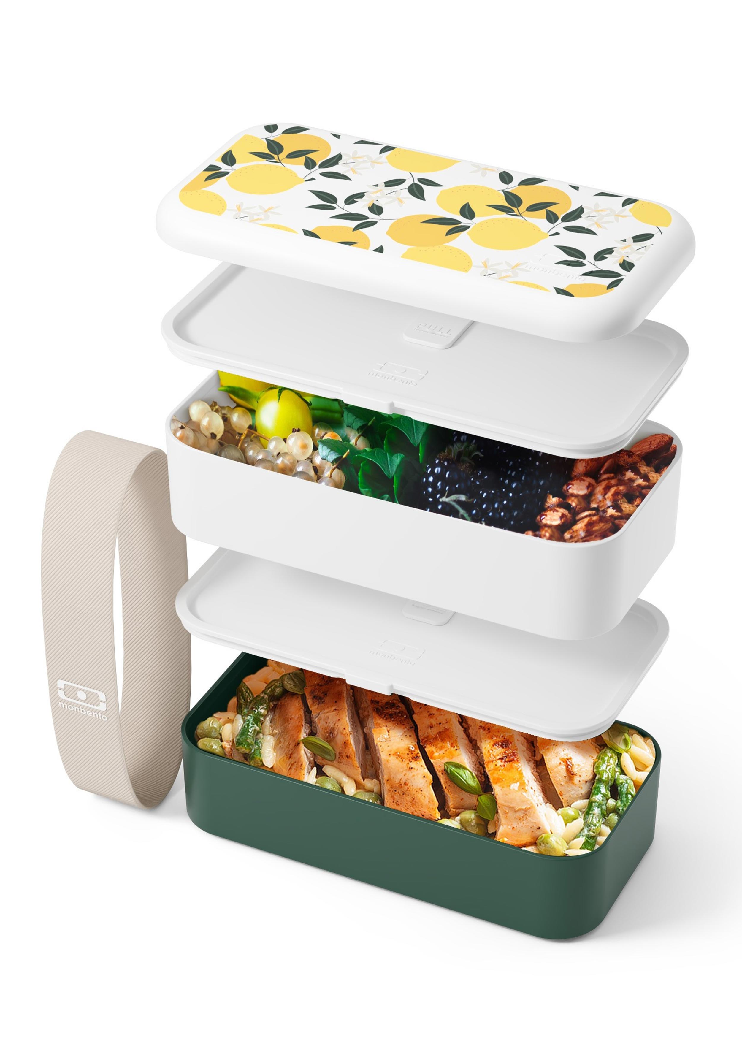 Monbento Original Lunchbox Graphic Lemon