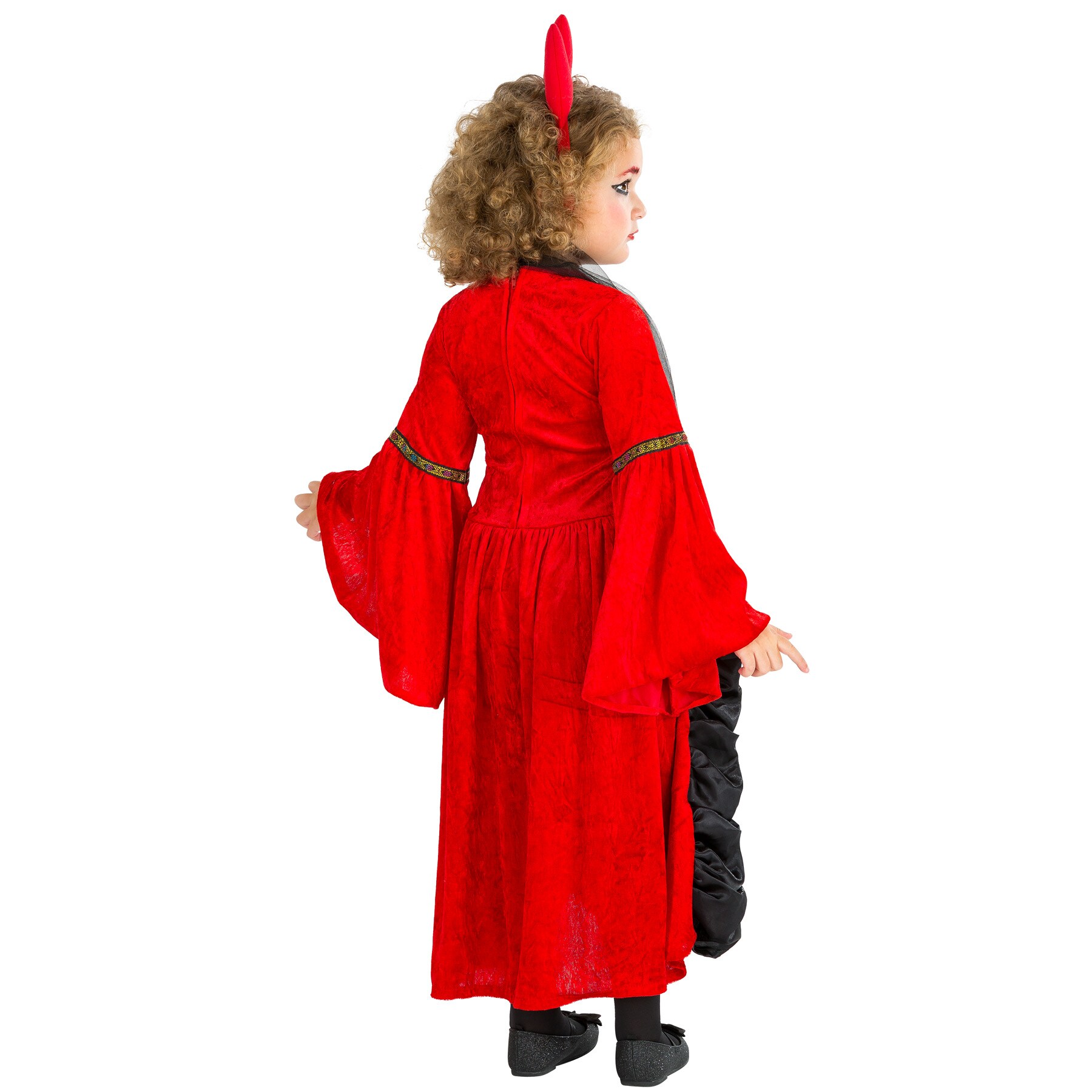 tectake® Mädchenkostüm Barock Teufelchen
