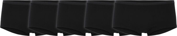 Decoy DECOY hipster, 5-pack GOTS Sort