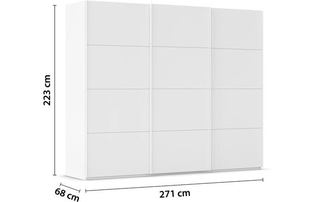 Kledingkast Finca Mat Glas