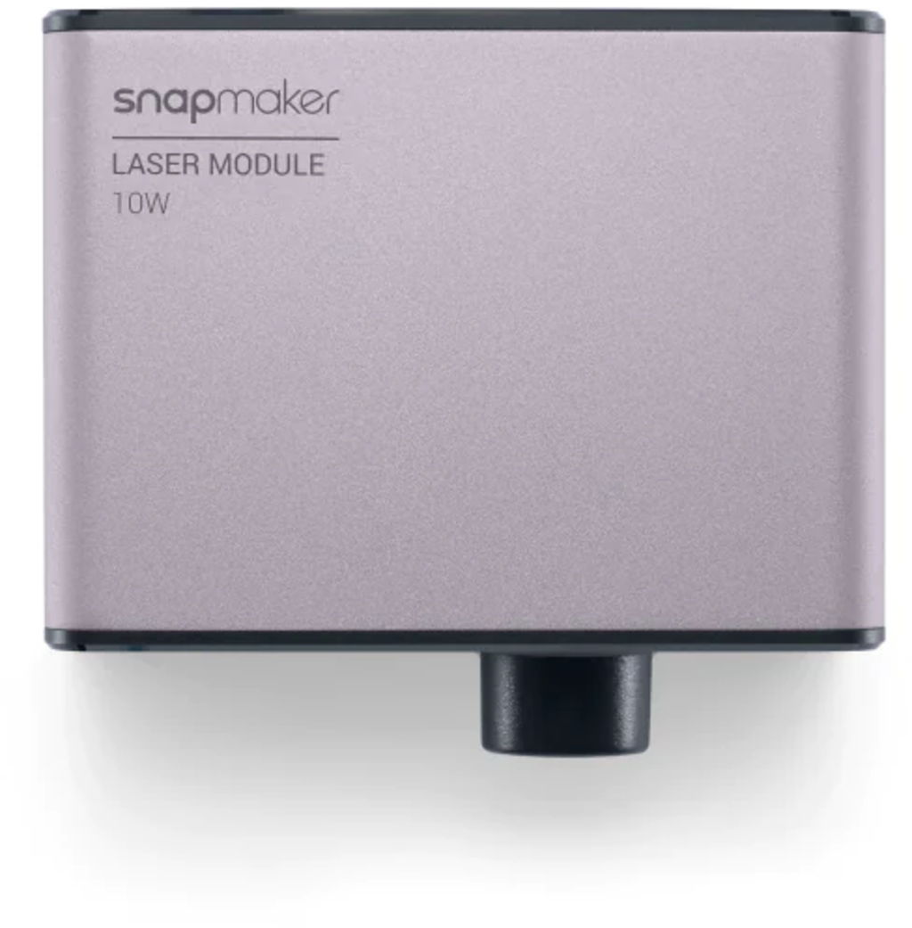 Snapmaker  10W Laser Modul    Leistungsstarkes Lasermodul für eine unglaubliche Vielfalt an Materialien