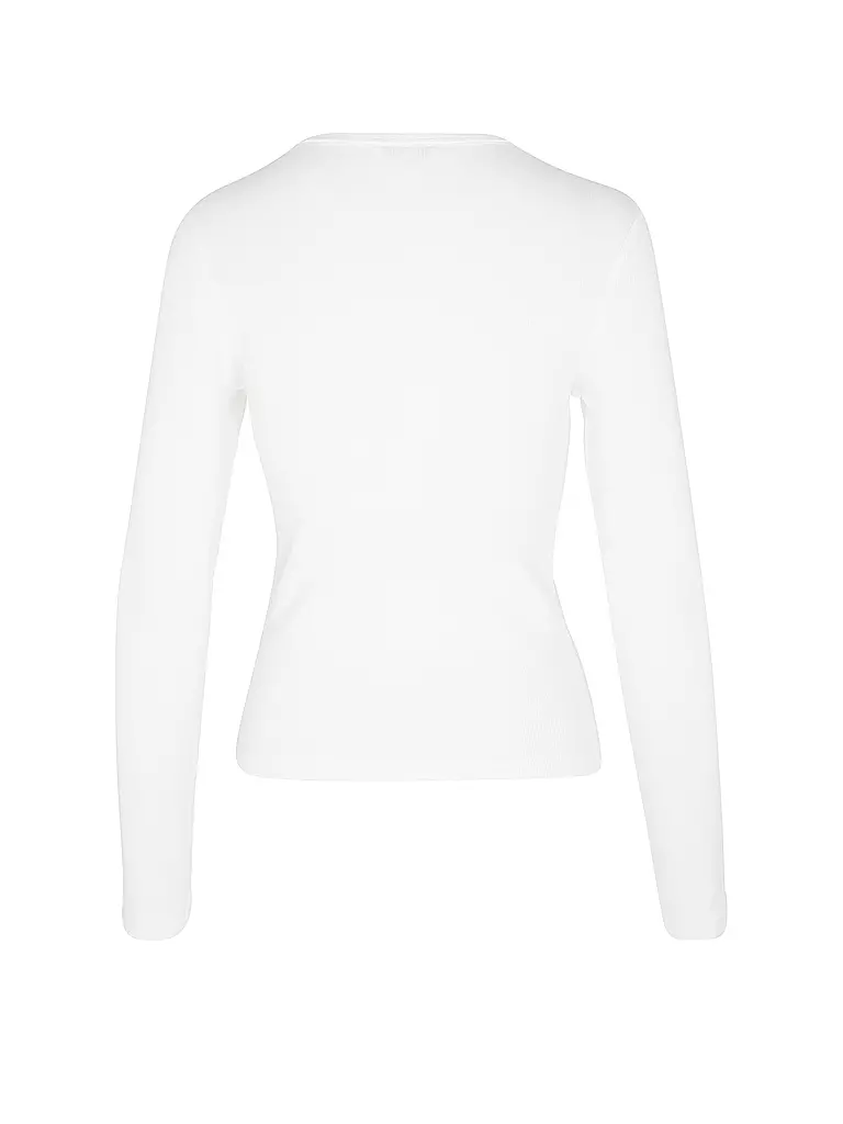 TOMMY JEANS Langarmshirt weiss