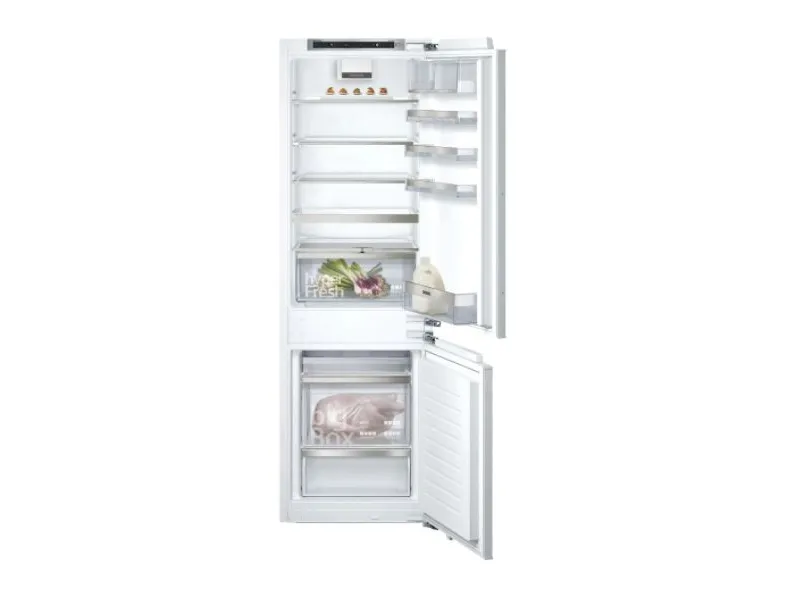 [OUTLET] - Siemens iQ500 KI86NADF0 integreret køle-/fryseskab - bredde: 56 cm - dybde: 55 cm - højde: 177.5 cm - 254 liter - Klasse F - Fladhængsel