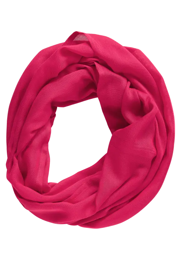 Loopschal in Unifarbe - cosy coral