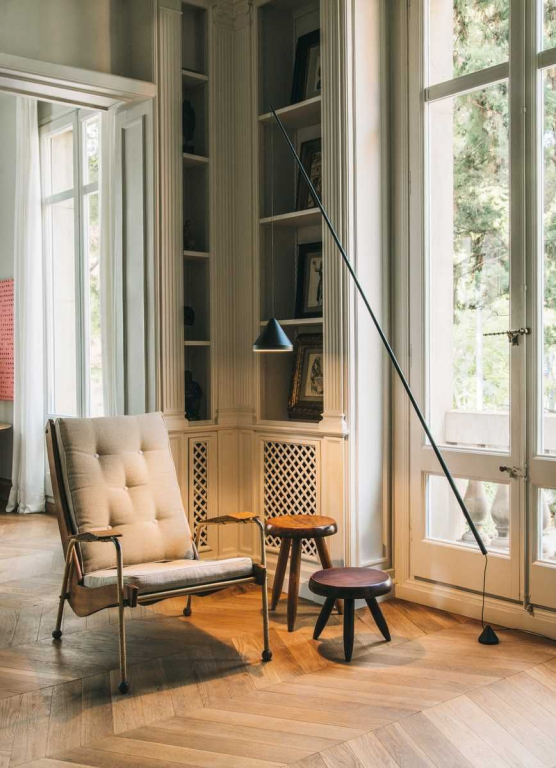 Vibia North 5666 vloerlamp LED zwart