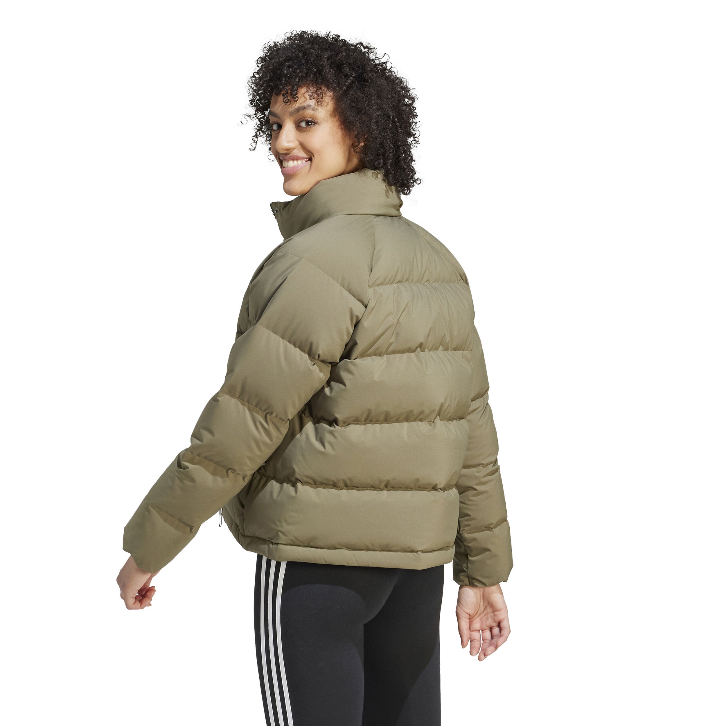 adidas Helonic RLX Veste Duvet Femmes - Vert Olive