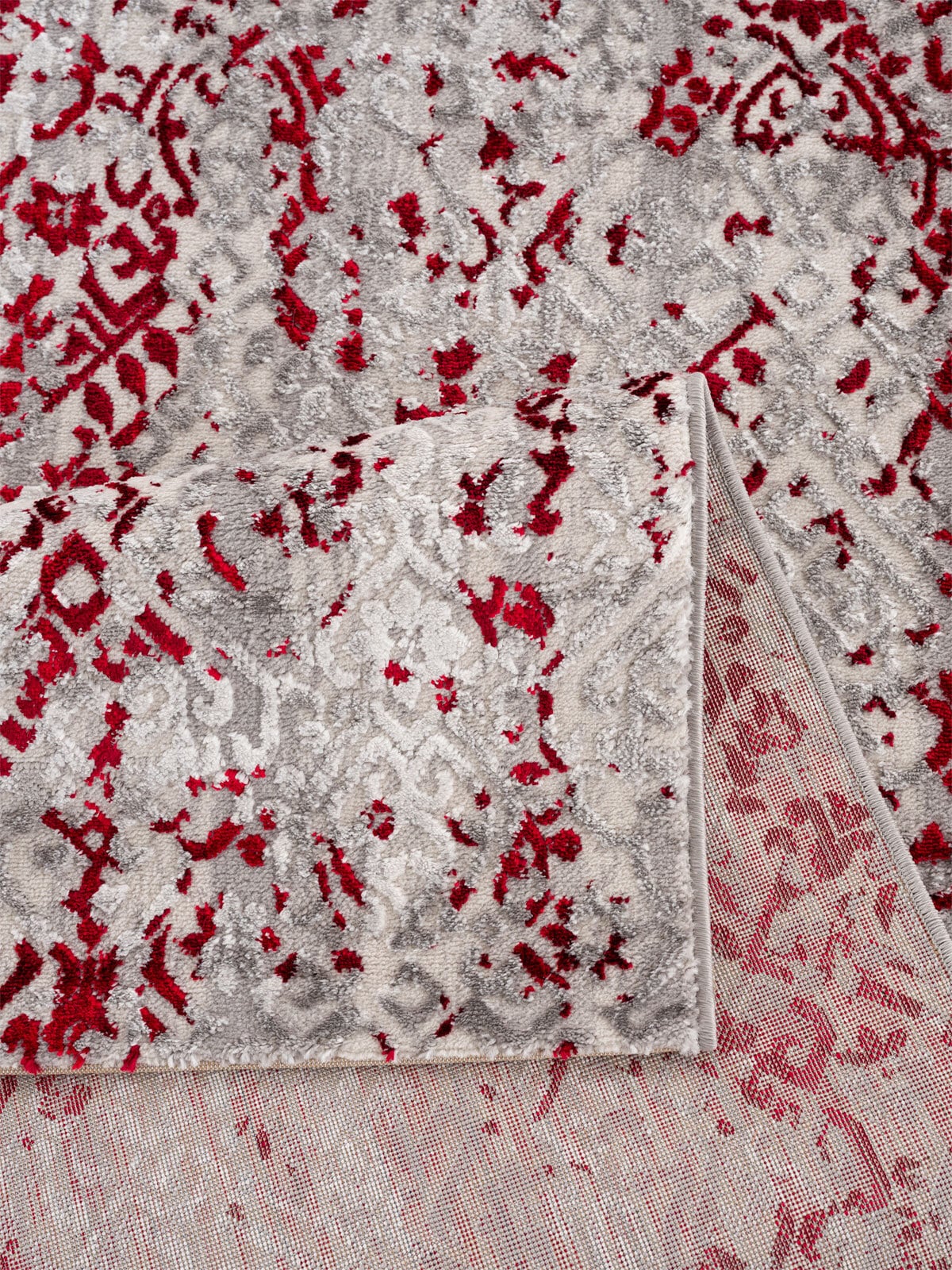 Teppich ANTEA 160 x 230 cm rot/beige