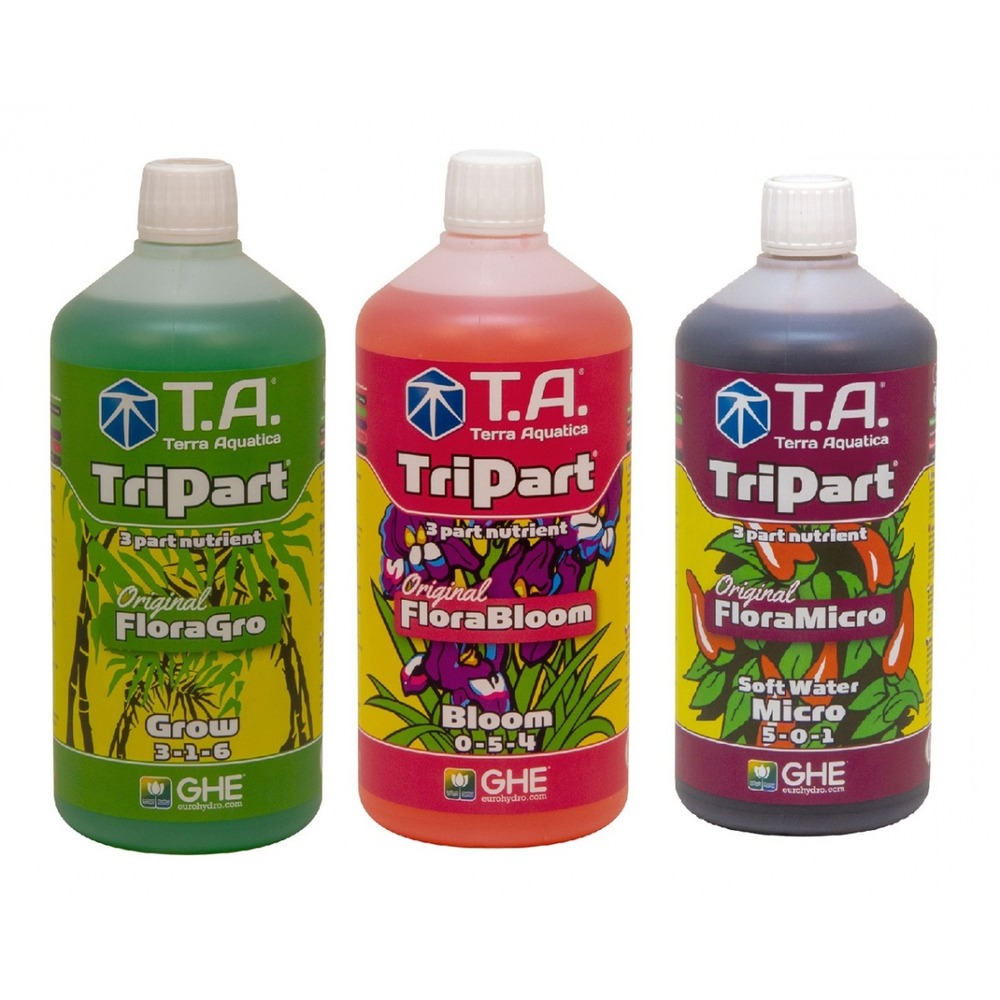 Starter kit tripart eau douce en litre