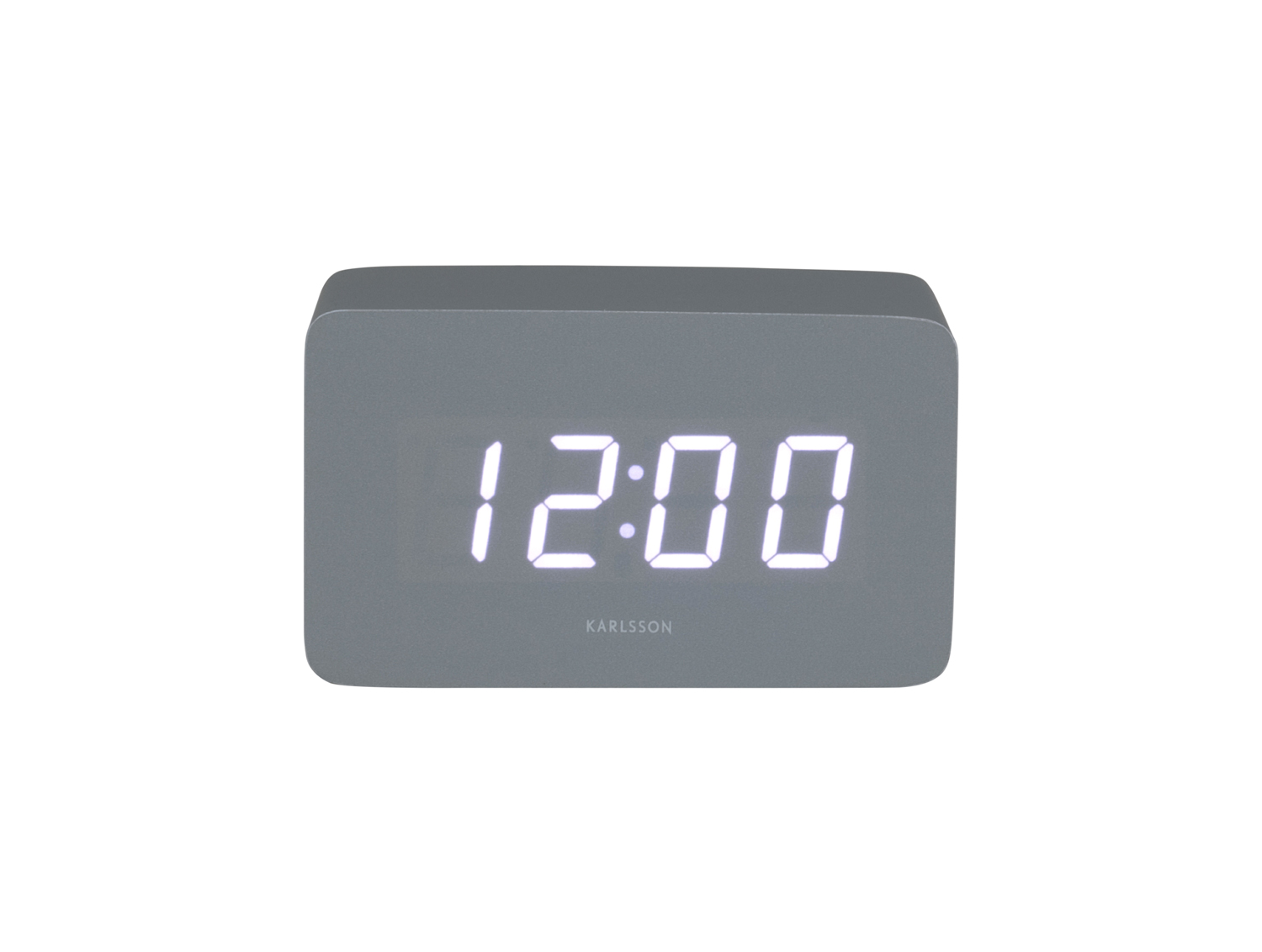 Alarm clock Spry tube LED mouse grey
