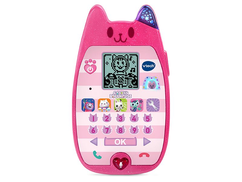 Vtech Gabby et la maison magique – Le smartphone éducatif - Interaktives Lernspielzeug mit LCD-Bildschirm
