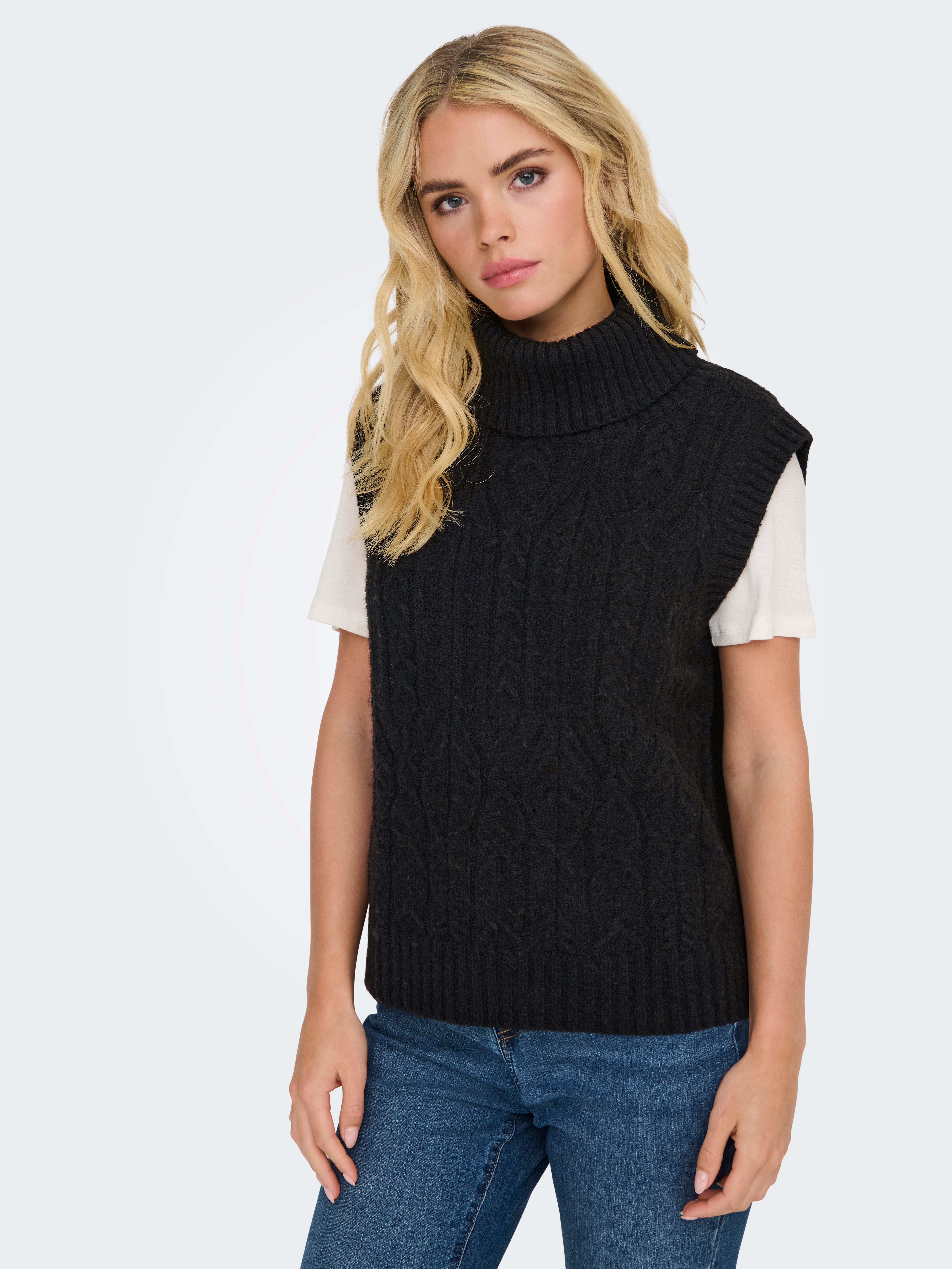 JDYELBA Weste Black