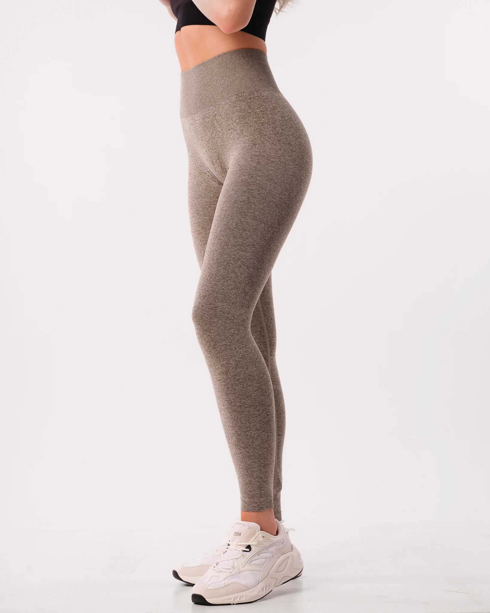 Bumpro Beam Clean Tights Olive Green Marl