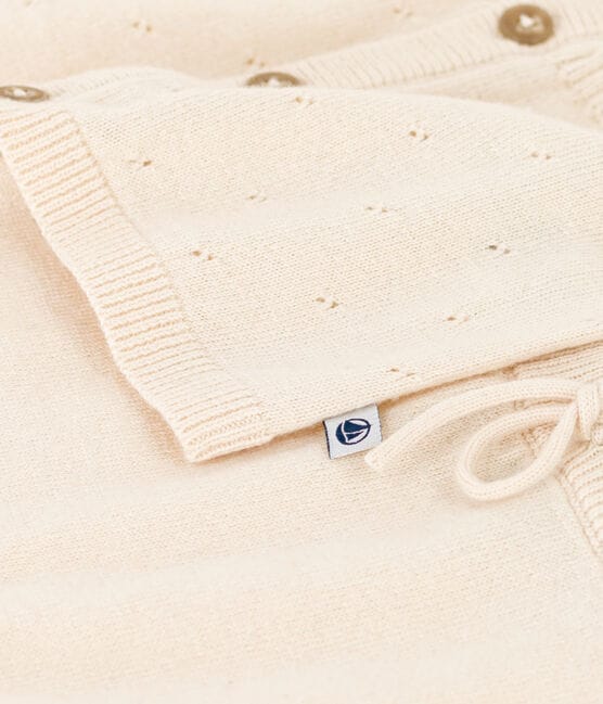 Ensemble en tricot laine et coton bébé