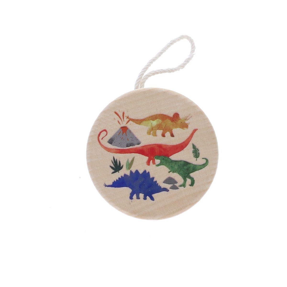 Yoyo en bois dinosaures Mercredi et Patati