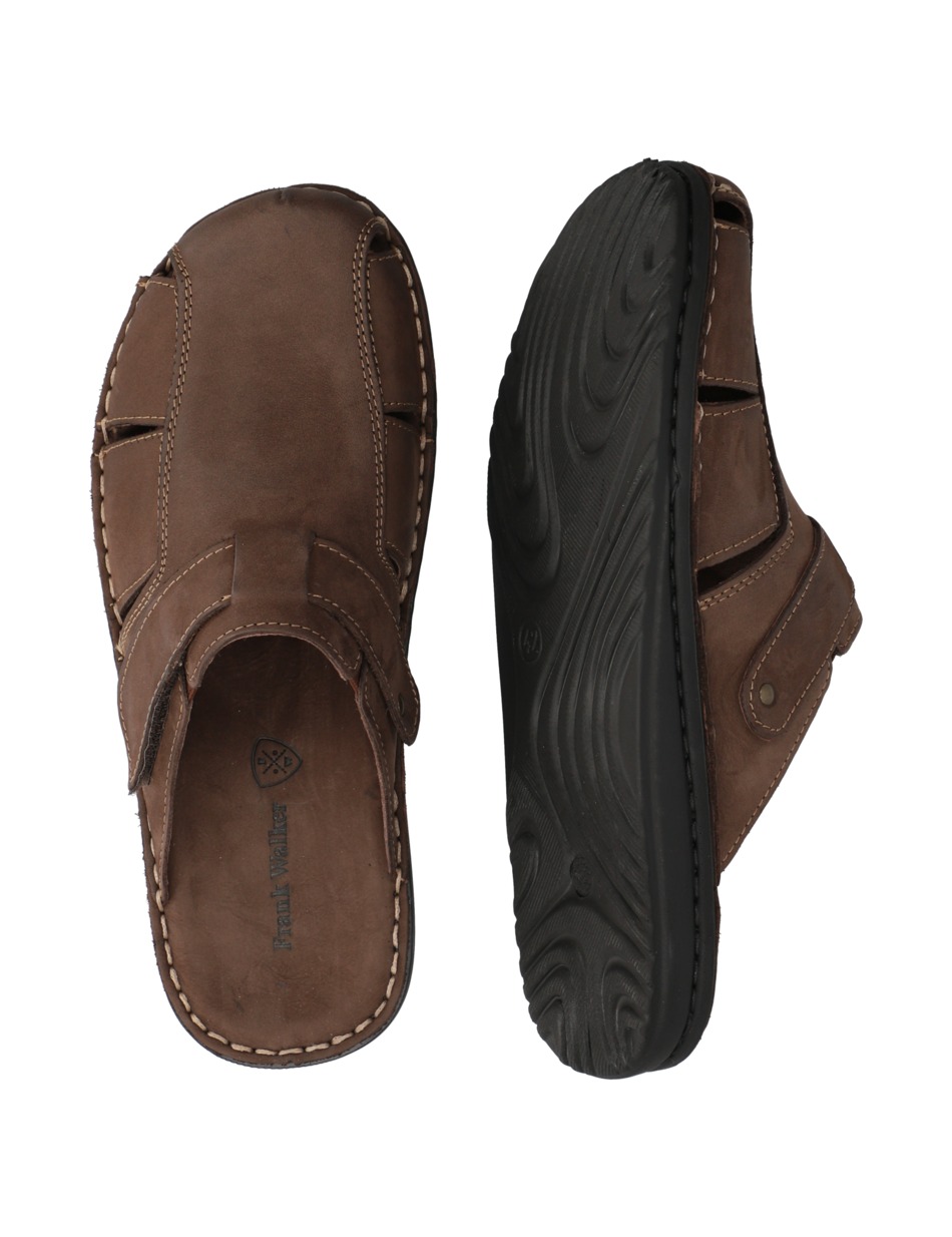 Nubukleder Pantoffel