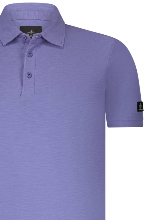 BlueFields paarse heren polo