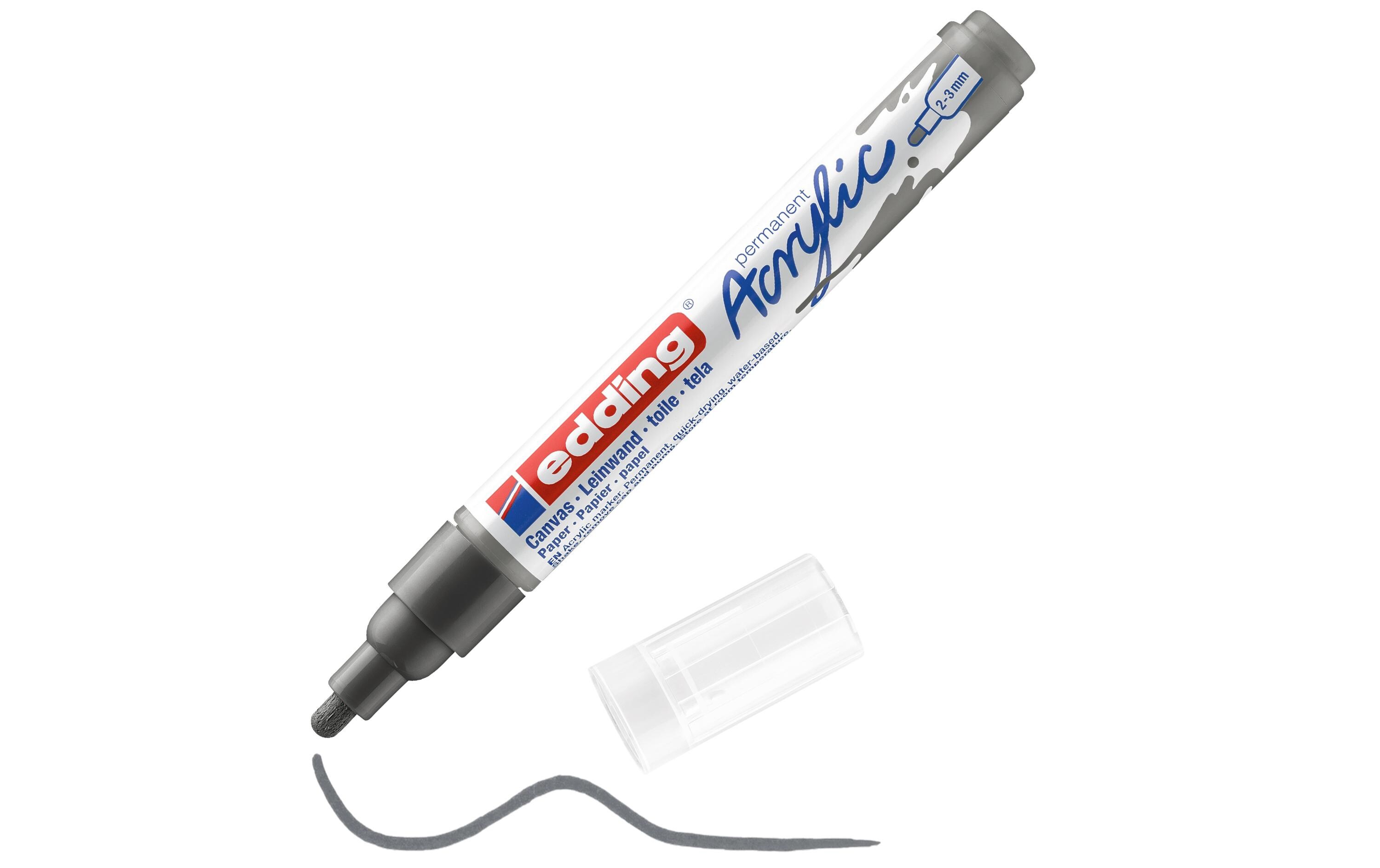 Acrylmarker 5100 Medium, AnthrazitSchnelltrocknende Acrylstifte