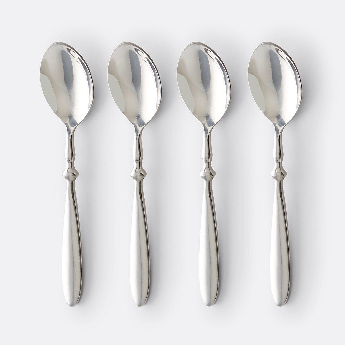 LA REDOUTE INTERIEURS<br>Conjunto de 4 colheres de sopa em aço inoxidável, Rakinen