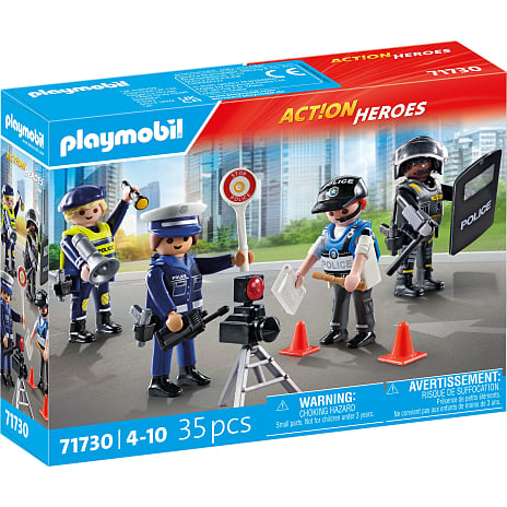 Playmobil politisæt 71730 35 dele