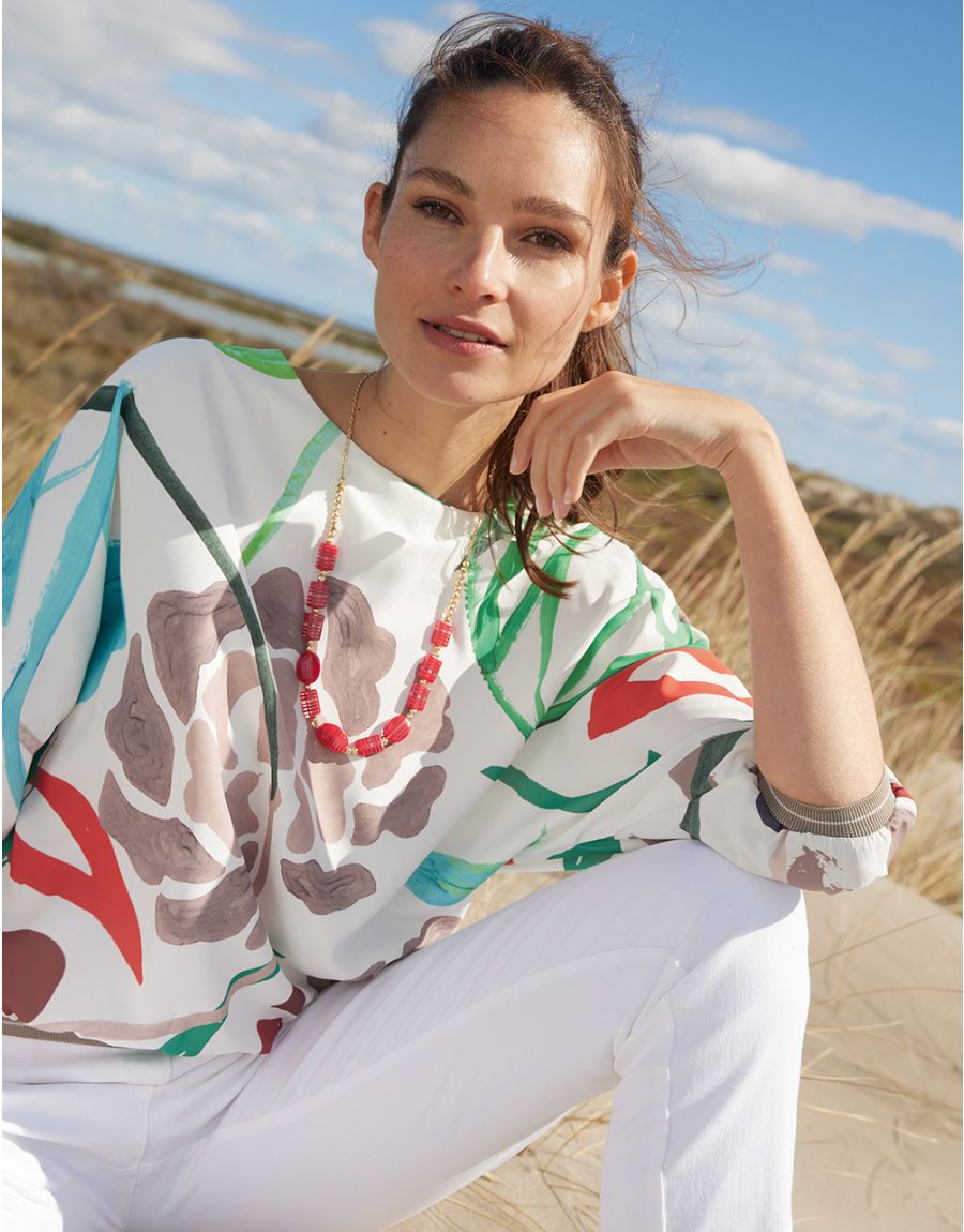 Blouse chic blanche