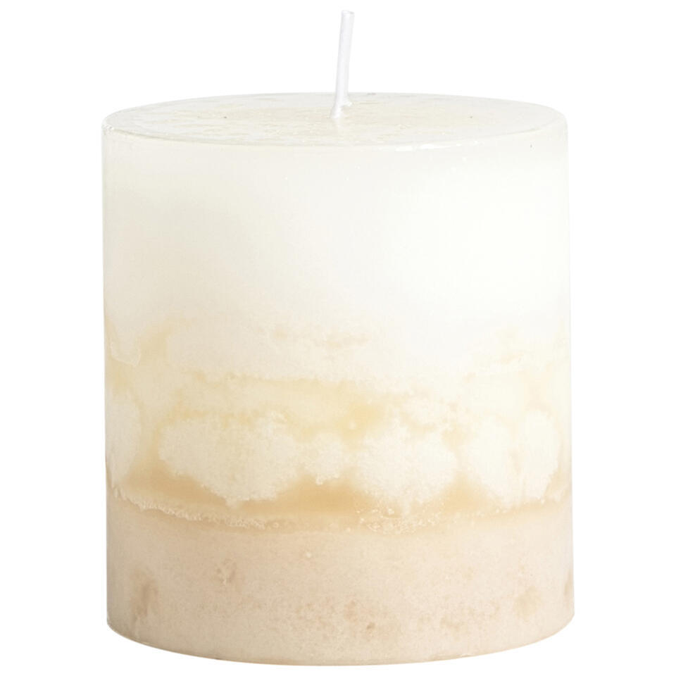 Stompkaars Winterwarm off-white - 7,2xØ6,8 cm
