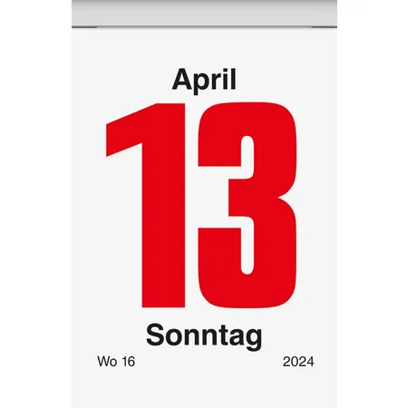 BRUNNEN Tagesabreißkalender 2024 5,5x7,5cm Nr.3