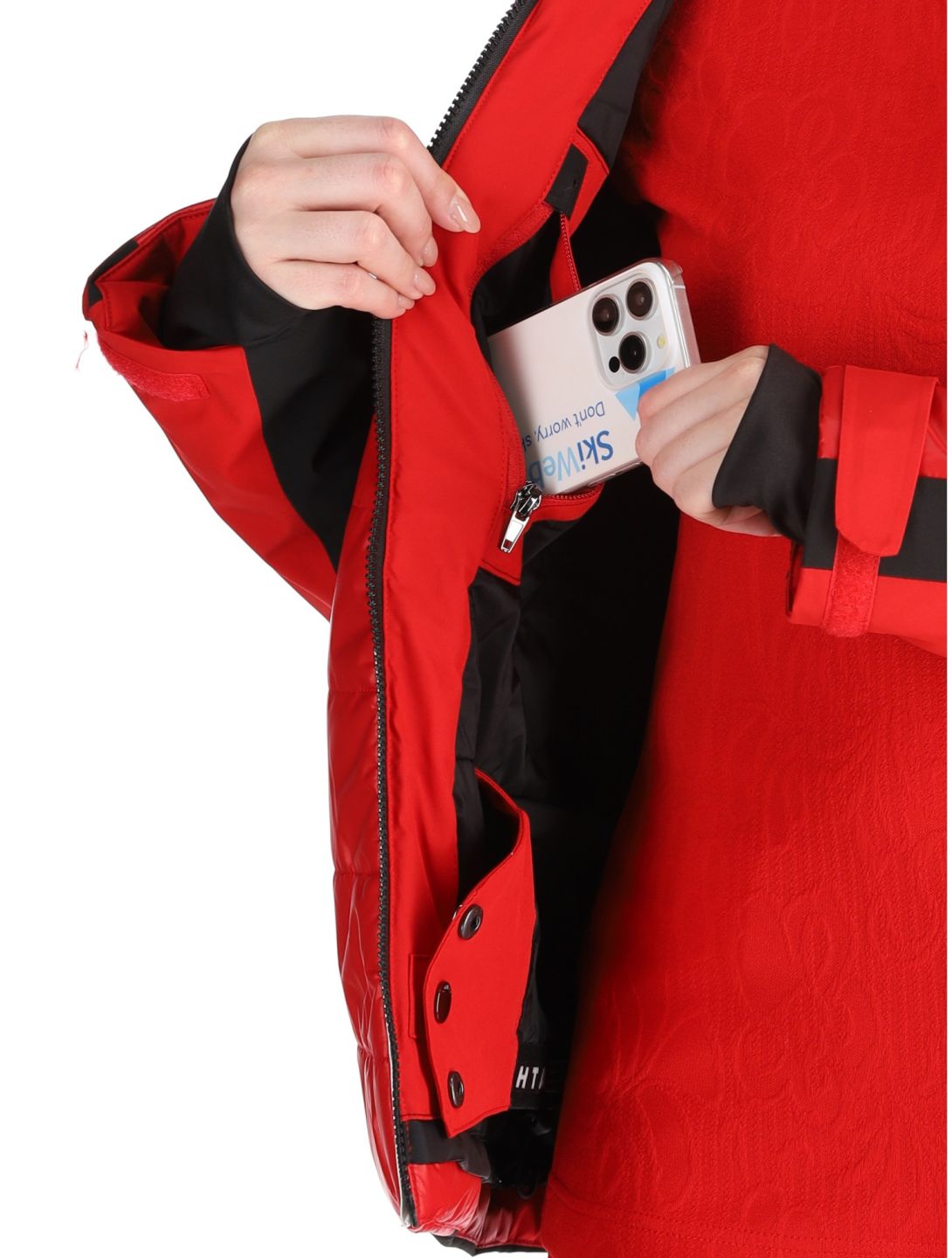 Kitinen ski-jas dames