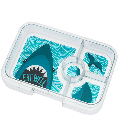 Yumbox Brotdose m. 4 Rum - Bento Panino - Monte Carlo Blue - Sha