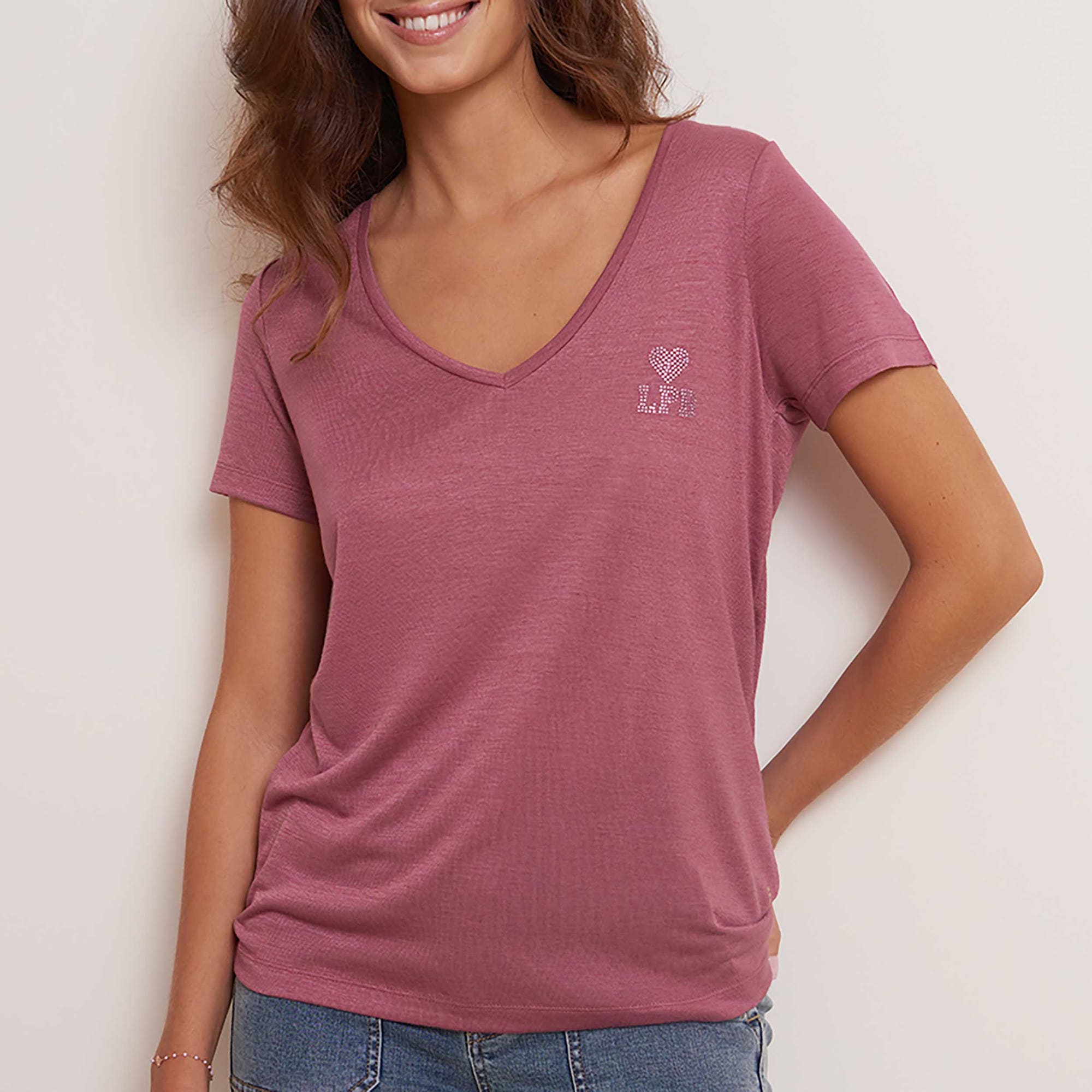 T-shirt Femme rose