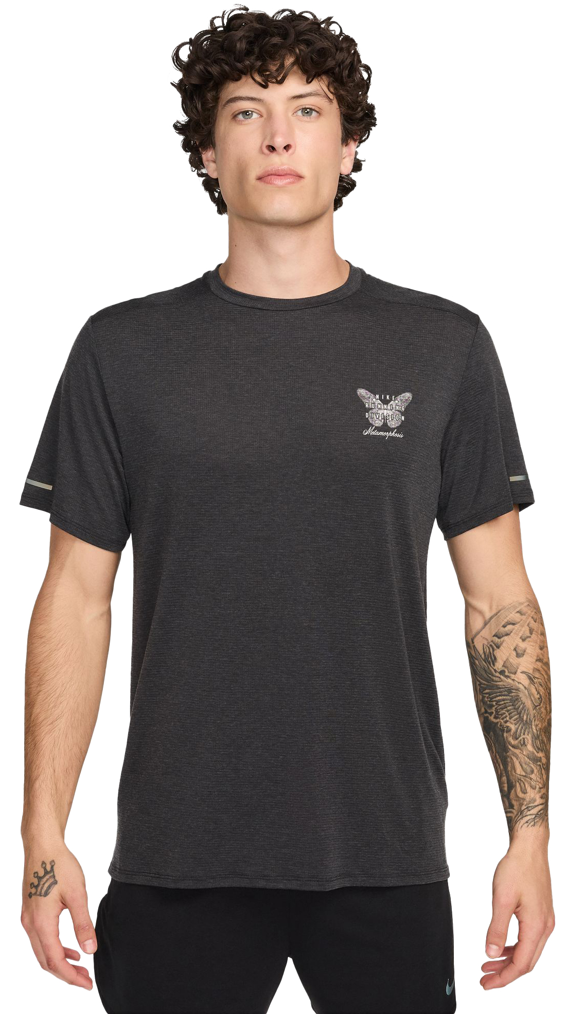 Rise 365 Running Division Tee Herre 010/Black/Black/Summit White