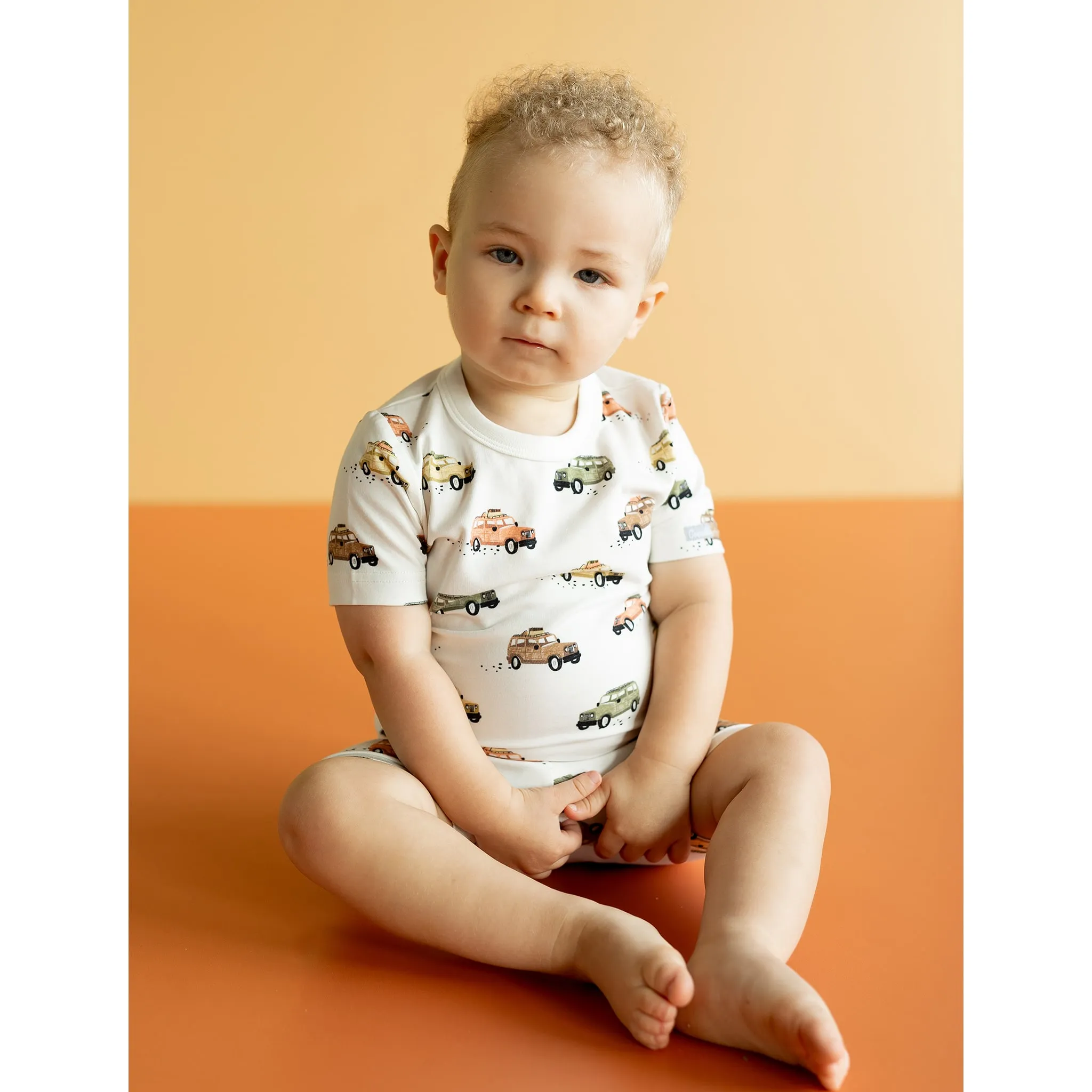 Coccoli Pyjama Court Camions 2-12ans