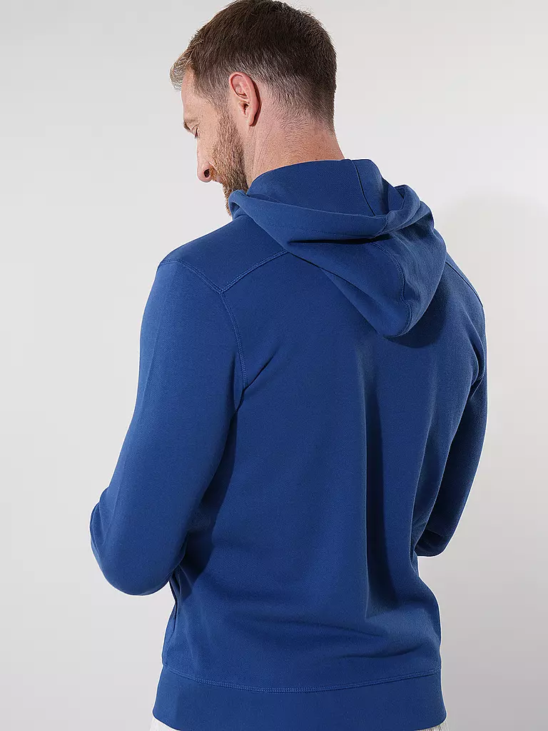 BOSS Sweatjacke ZETALKY blau