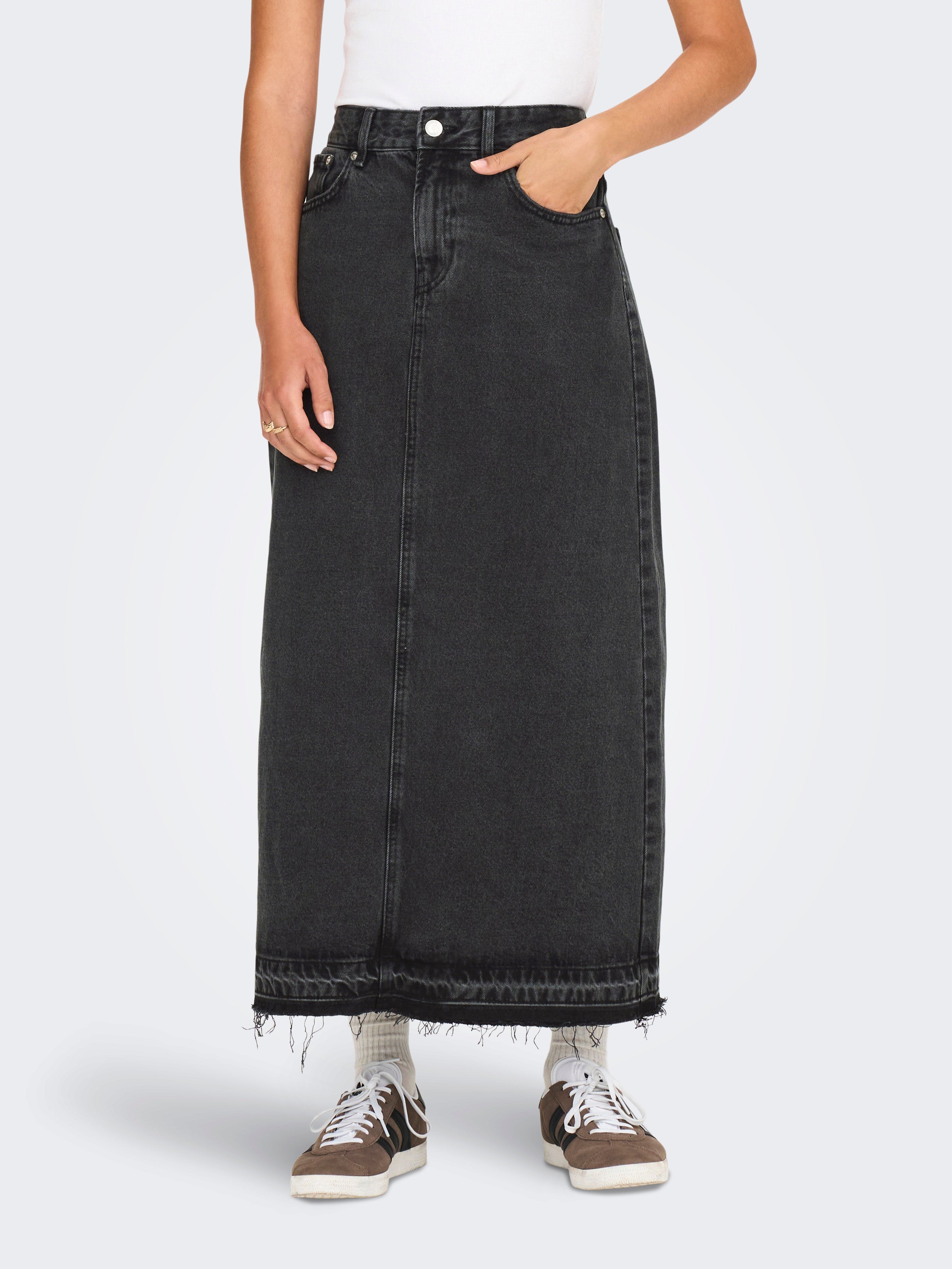 ONLNELIA Jeansrock Washed Black