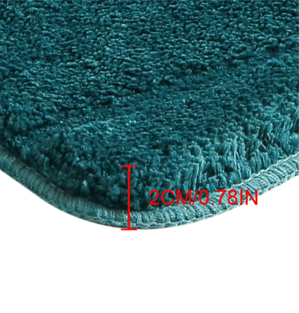 GOODproduct Badematte »Josie, Badvorleger, Badezimmer Teppich« Höhe 20 mm rutschhemmend beschichtet fussbodenheizungsgeeignet | schnell trocknend | strapazierfähig Badteppich, Badematten, rechteckig, rund & als 3-tlg. Set erhältlich