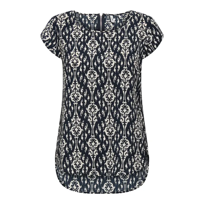 Only Vic S/S AOP Top Dames