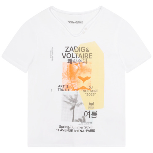 Zadig & Voltaire - X25354-10P-J - Blanc
