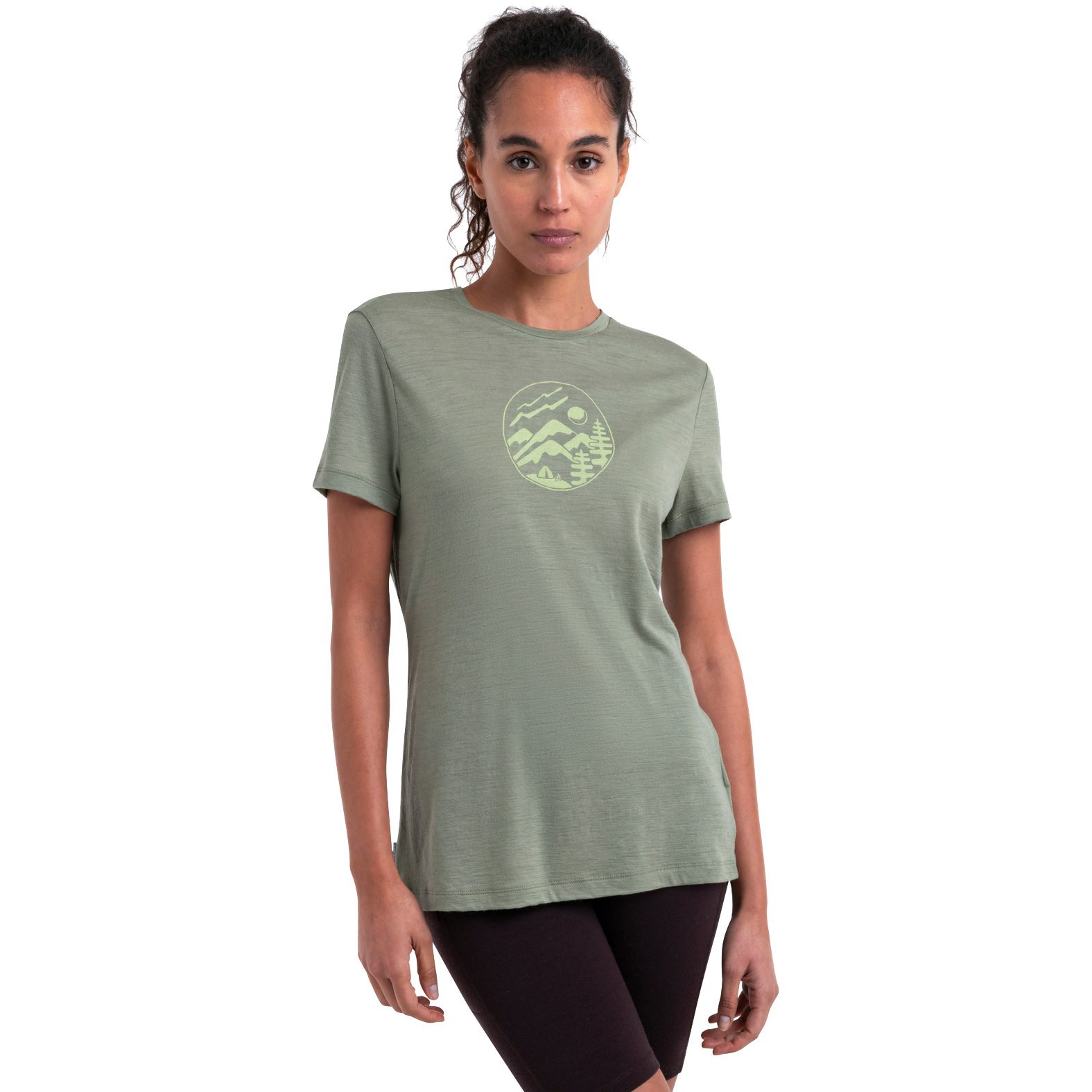 Icebreaker Merino 150 Tech Lite III T-Shirt Damen lichen