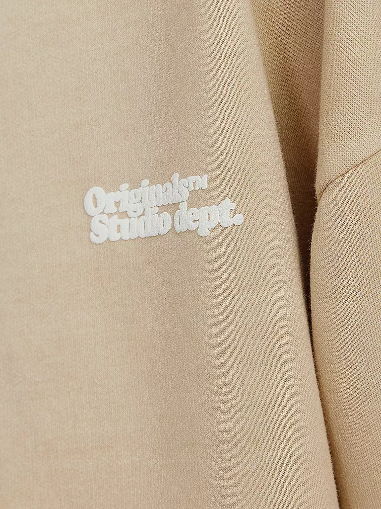 JACK & JONES Kapuzensweater - Hoodie JORVERMONT beige