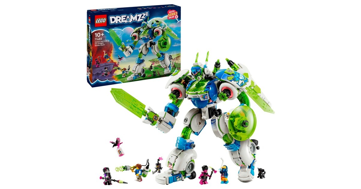 LEGODREAMZzz - Mateo en Z-Blob de riddermecha Constructiespeelgoed  (71485)