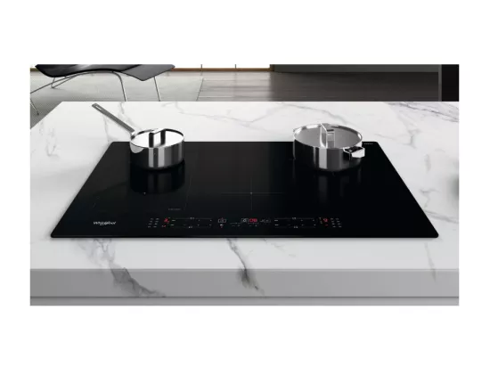 Plaque induction WHIRLPOOL 7200W 77cm, WLB 2977 NE