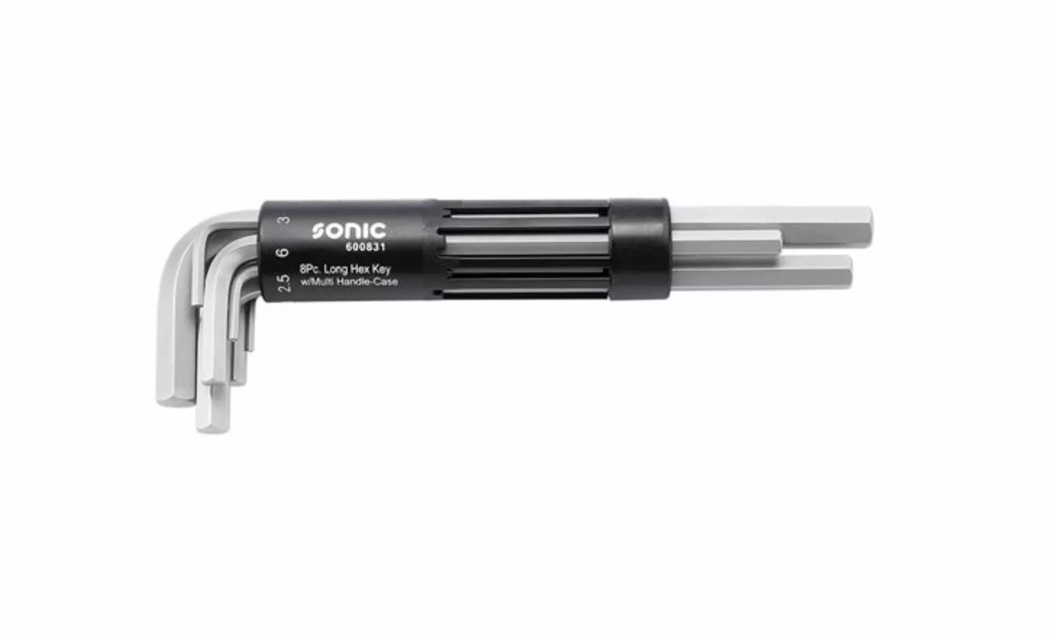 Sonic 600831 Stiftsleutelset binnenzeskant - lang - 8 delig