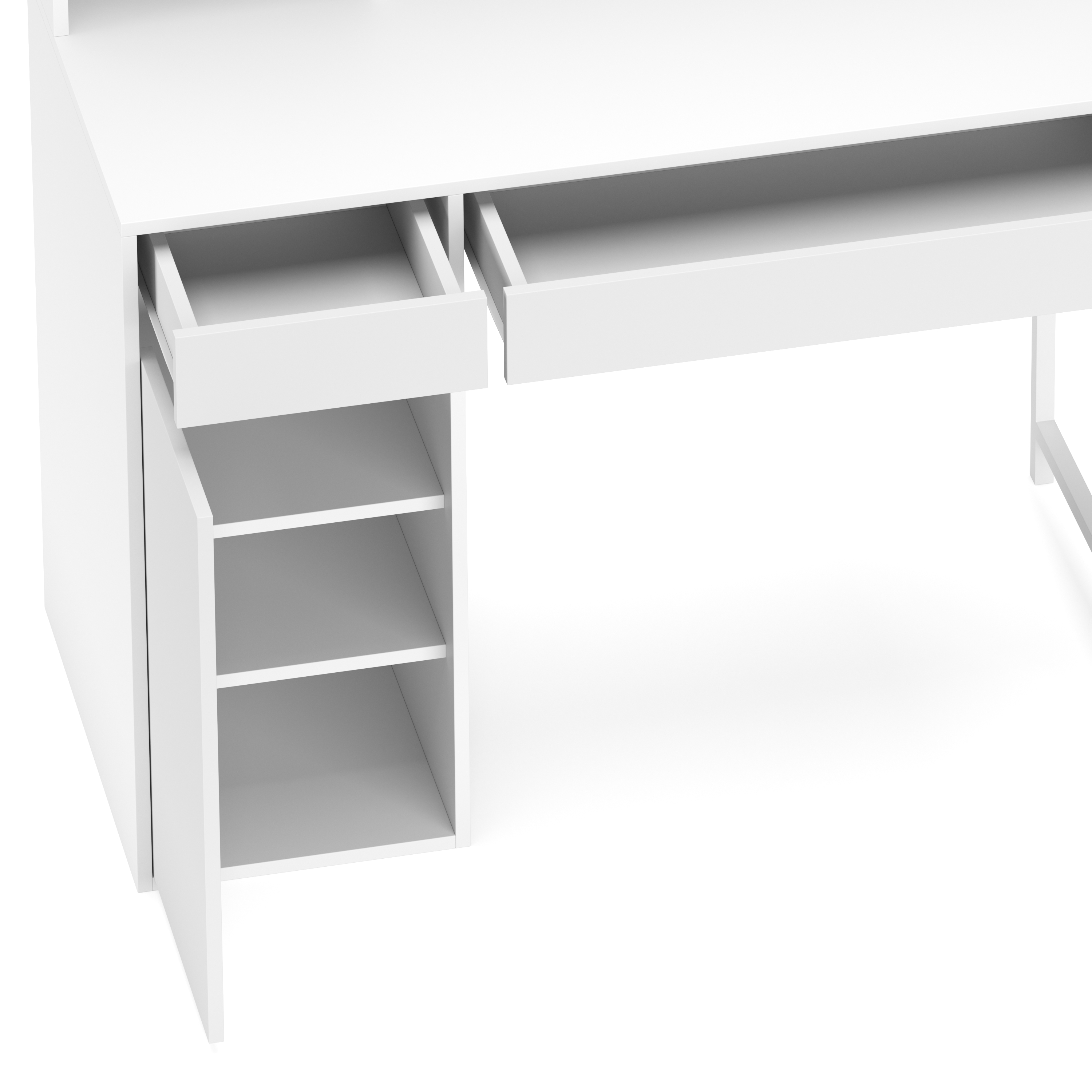 Schreibtisch EMIL 105 x 50 x 140 cm weiss