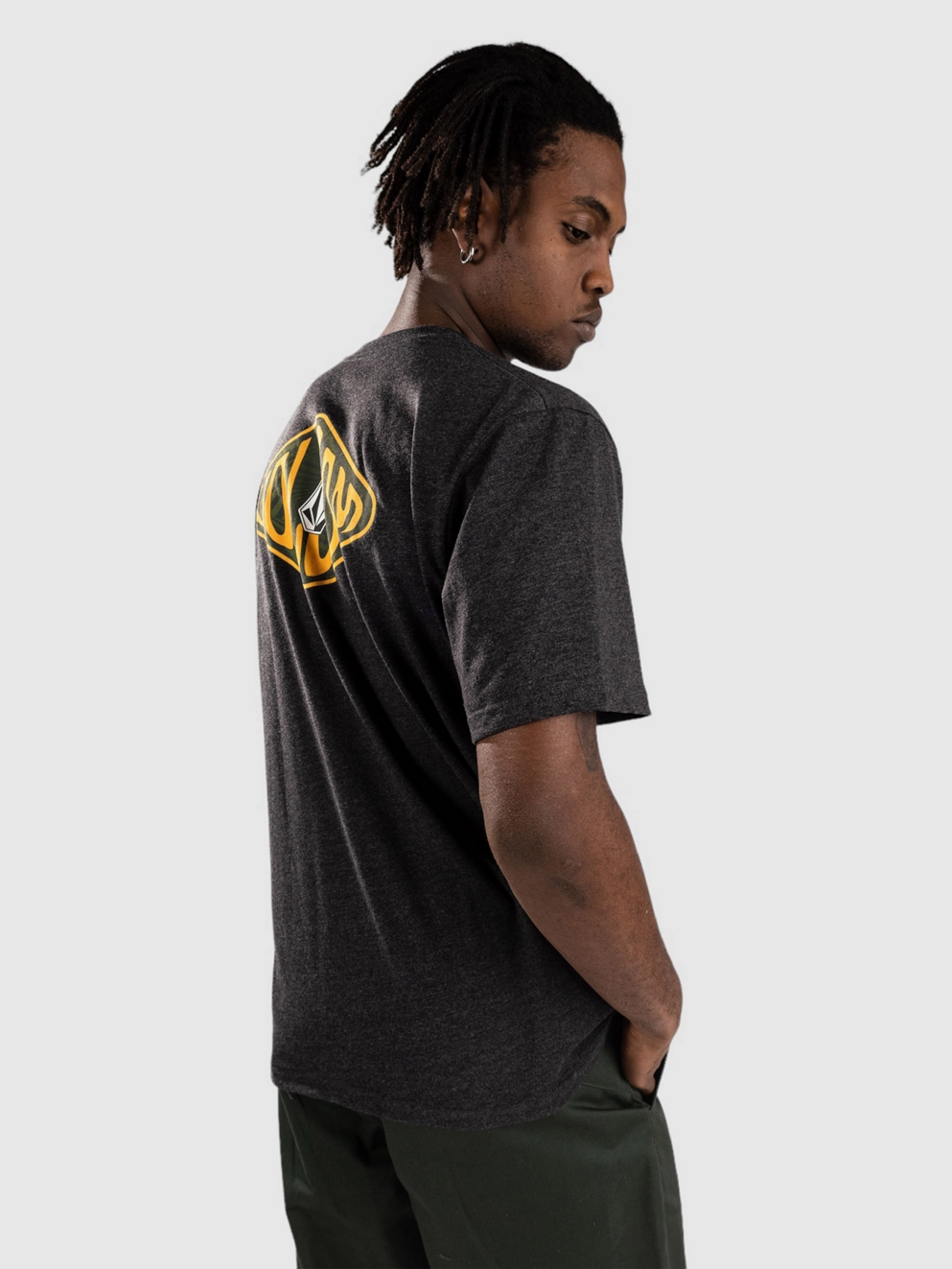 Volcom Voboxed Hth T-Shirt heather black