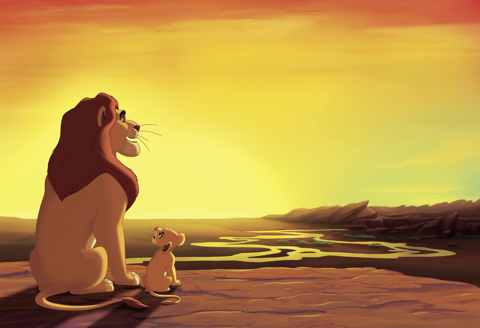 Komar Leinwandbild »Disney The Lion King Your Kingdom« Disney Set, 1 Stk. tlg. 90 x 60 cm (Breite x Höhe) - Kinderzimmer, Dekoration