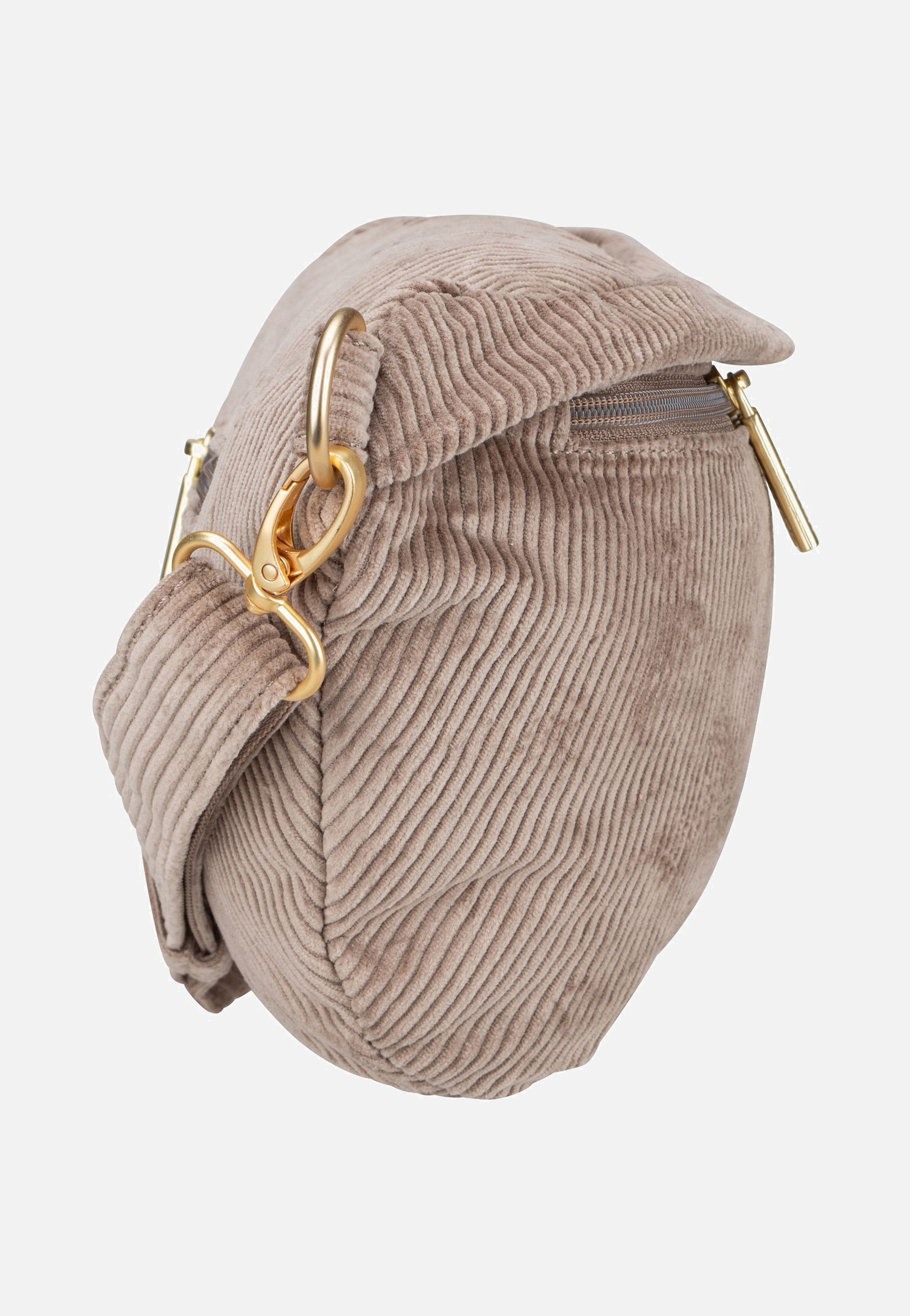 Mademoiselle MH80 Cord/Mocca - Bauchtasche
